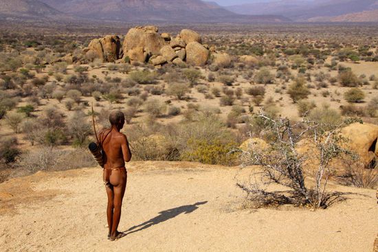 Bushwalk mit den San