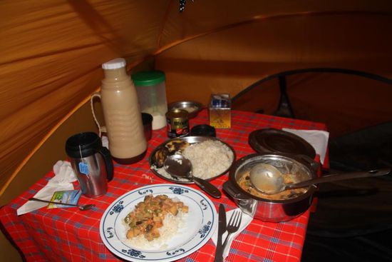 Ein leckeres Abendessen