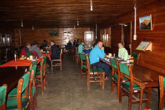 In der Speisehütte