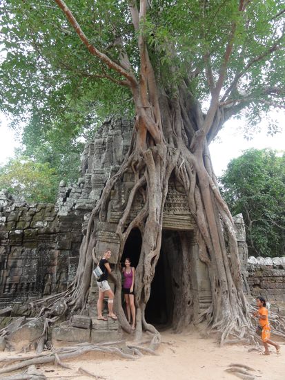 Ok nicht ganz Lara Croft aber wir haben alles gegeben 