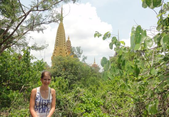 Auf dem Phnom Sampeau