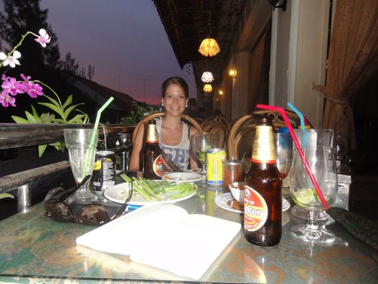 Abgeraeumt wird erst wenn der Gast weg ist