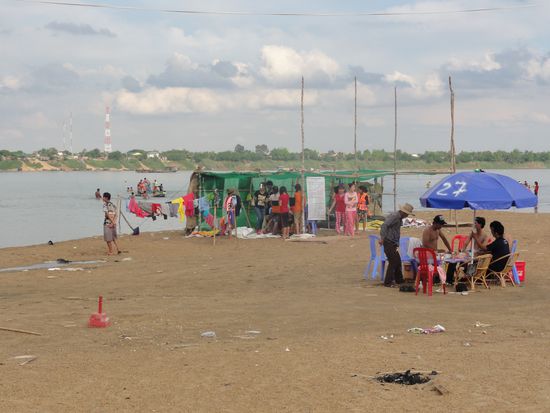 Mekong-Beach inkl. Garderobe