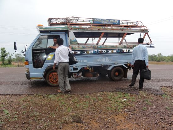 laotische Transporter