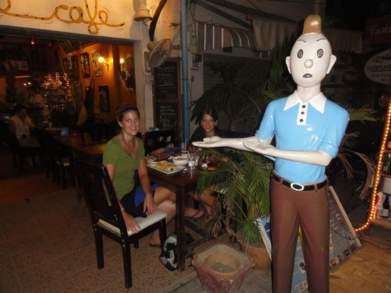 Manger avec Tintin au Restaurant Belge