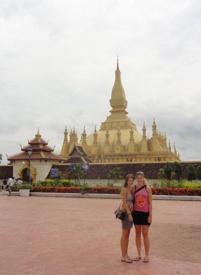 Und noch wie die Touris, was wir ja auch sind...