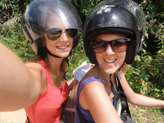 Professionelle Motorradfahrerinnen