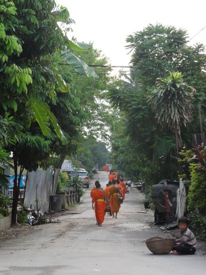Gerade noch erwischt. Als wir kamen sahen wir nur noch das Ende der Zeremonie.