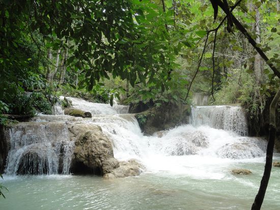 Einer der Swimmingpools