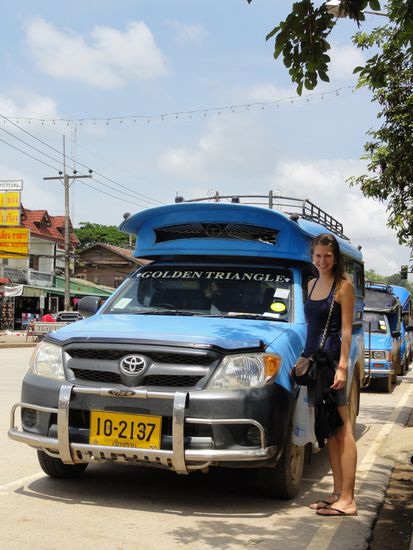 Unterwegs zum golden Triangle