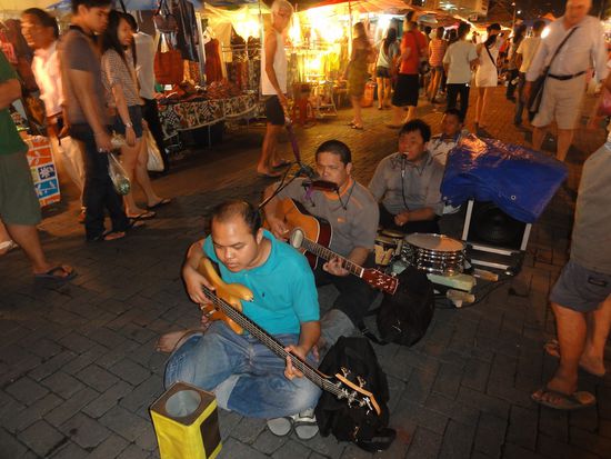 Eine beliebte Musikgruppe auf dem Markt