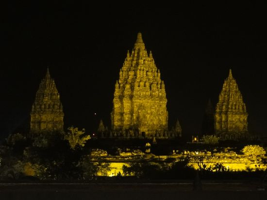 Prambanan by Night