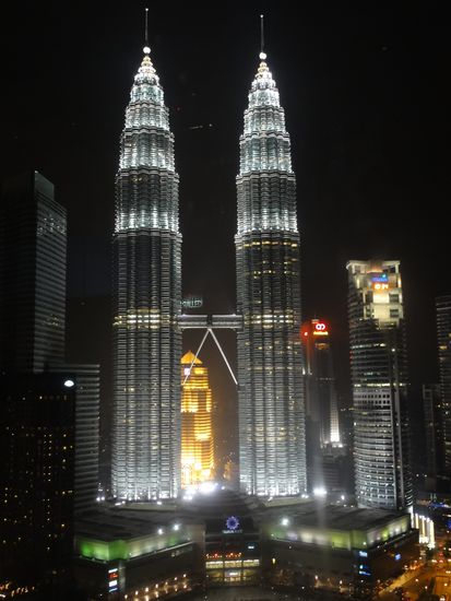 Habe etwa 100 Fotos von den Türmen geschossen 