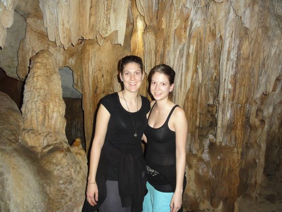 In einer der Tropfsteinhoehlen, fast wie auf dem Beatenberg 