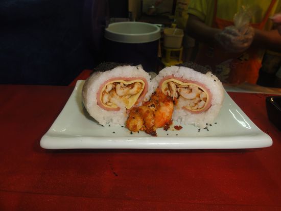 Reisrollen mit Shrimps