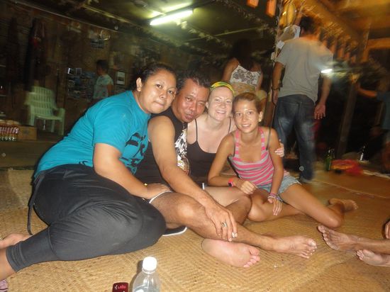 Kelly, Joe unser Guide, seine Frau und ich