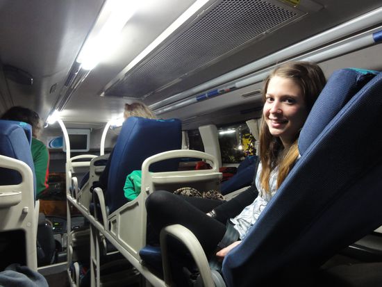 Im Sleeping Bus von Hoi An nach Nha Trang... Einfach super. Hoffen, dass sich eine weitere Gelegenheit zu einer solchen Fahrt ergibt!