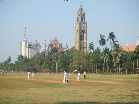 Cricket-Match in Mumbay.