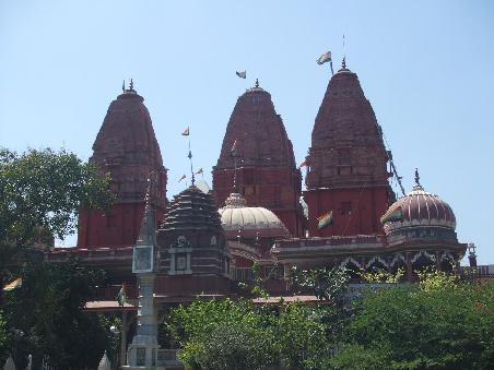 Ein Jain Tempel in Delhi.