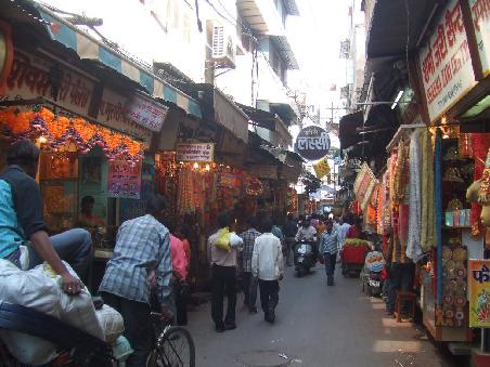 Hochzeitsmarkt in Delhi.