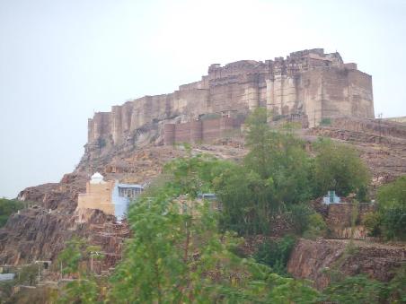 Der Sitz des Maharatjas von Jodhpur.