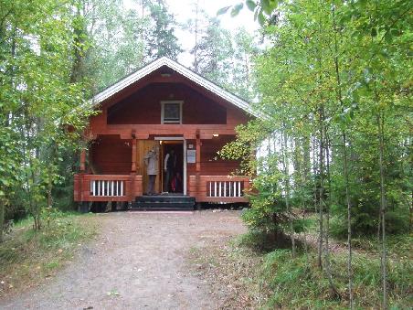 Die Hütte auf dem Cottage Weekend.