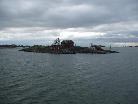Ein Ferienhaus nur kanpp 100 Meter vor Helsinki wäre schon supi.