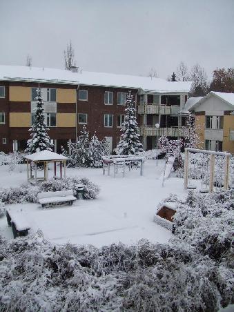 31. Oktober und der erste Schnee.