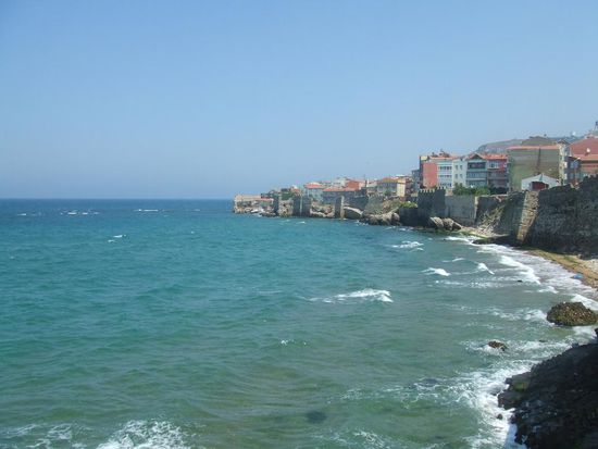 mehr Sinop / widok z fortyfikacji w Sinopie