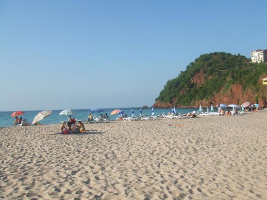 Strand in Çakraz / plaza w Çakraz
