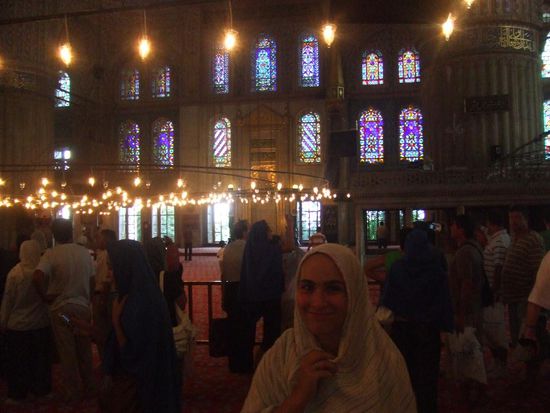 Blaue Moschee / Niebieski Meczet