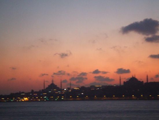 Istanbul am Abend / Stambul wieczorem