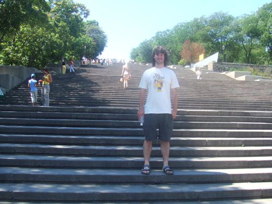 Die Treppe aus Panzerkreuzer Potemkin (hier ohne Kinderwagen) / Schody Potiomkina