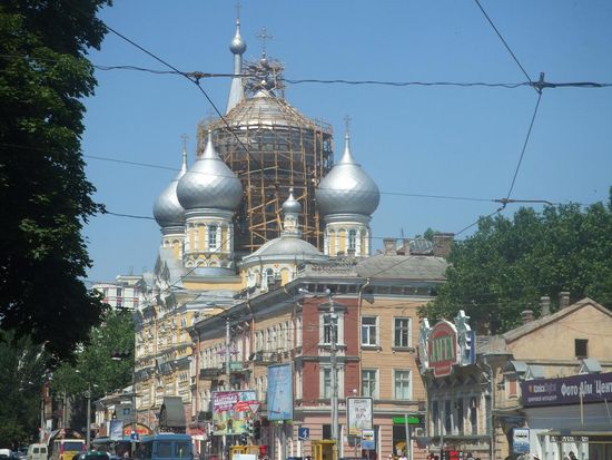 Eine der wenigen schoenen Seiten an Odessa. / Monastyr