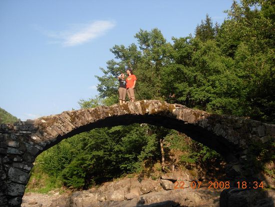 Historische Bruecke / Historyczny most z czasow Krolowej Tamar (XII w.)