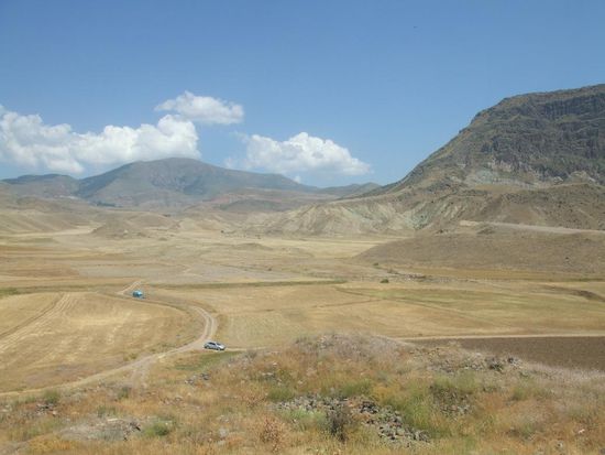 Landschaft in Nordostanatolien / krajobrazy polnocno-wschodniej Anatolii