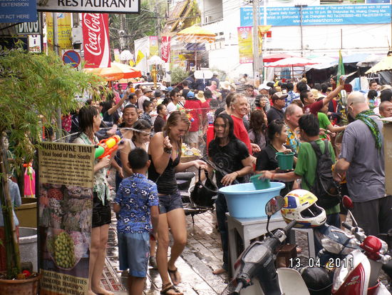 Trocken bleiben:  unmöglich