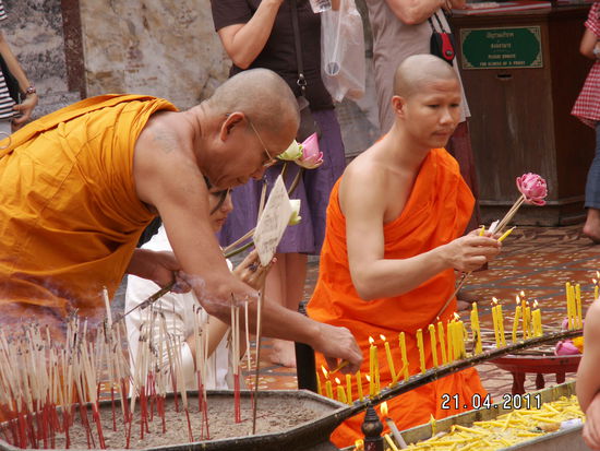 Die waren auch da...