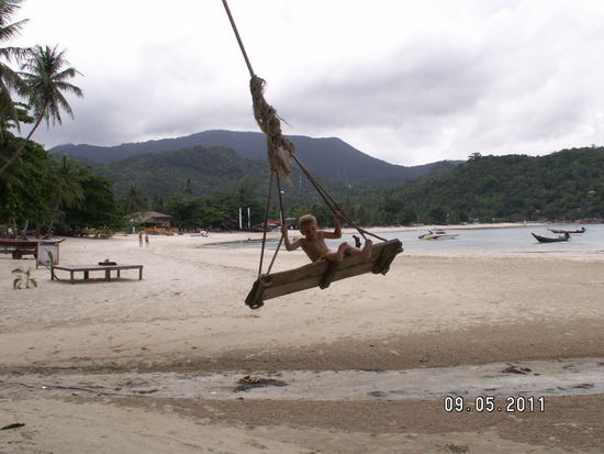 Zeitvertreib am Thong Nai Pan Yai