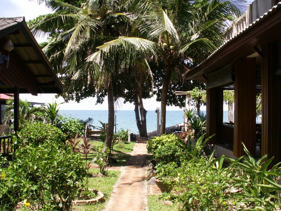 Vom " Sunrise " zum Strand .