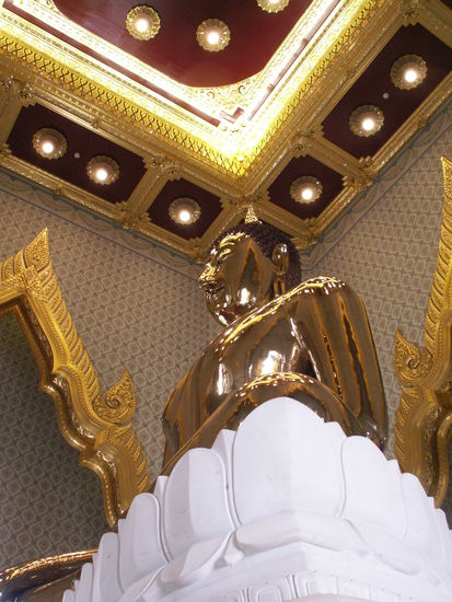 Golden Buddha am Wat Traimit ( Chinatown )
