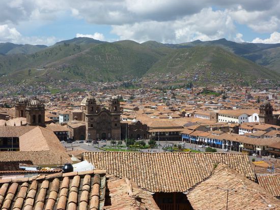 Aussicht von unserer Sonnenterrasse