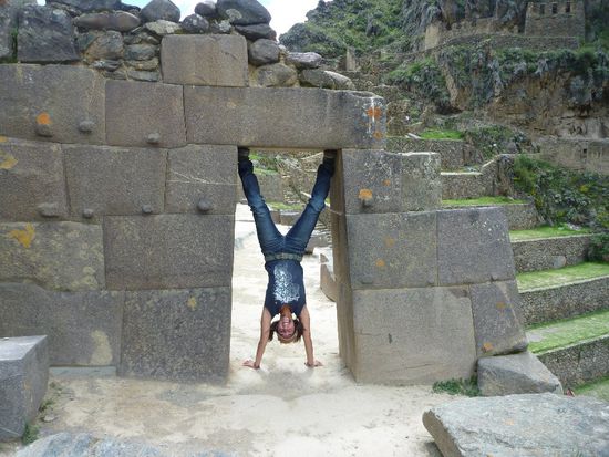 Wieder mal am Turnen