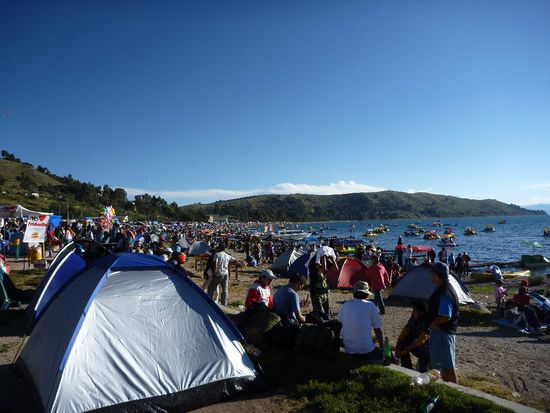Osterfest in Copacabana