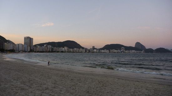 Copacabana am Abend