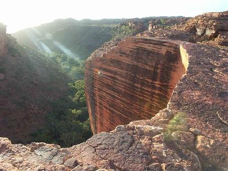 Kings Canyon. Eine der eindruecklichsten Gegenden vom Outback! Der Kings Canyon Walk (6km) ist ein absolutes Muss!