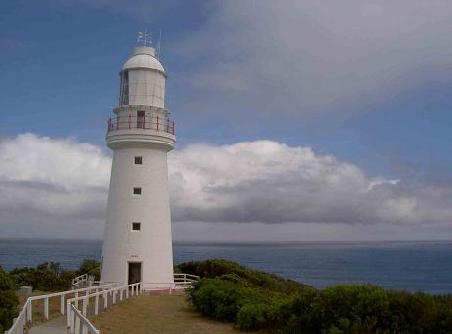 Leuchtturm an der Great Ocean Road (jedoch nicht mehr in Betrieb).