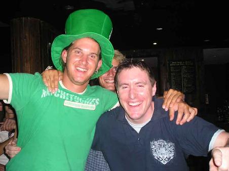 Cyril unser Irish-man mit Dara (ein wahrer Irlander)