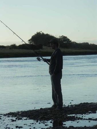 Cyril unser Fisherman