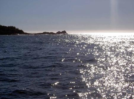 Muendung von Milford Sound in das tasmanische Meer